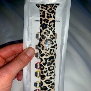 Cheetah print Apple Watch band